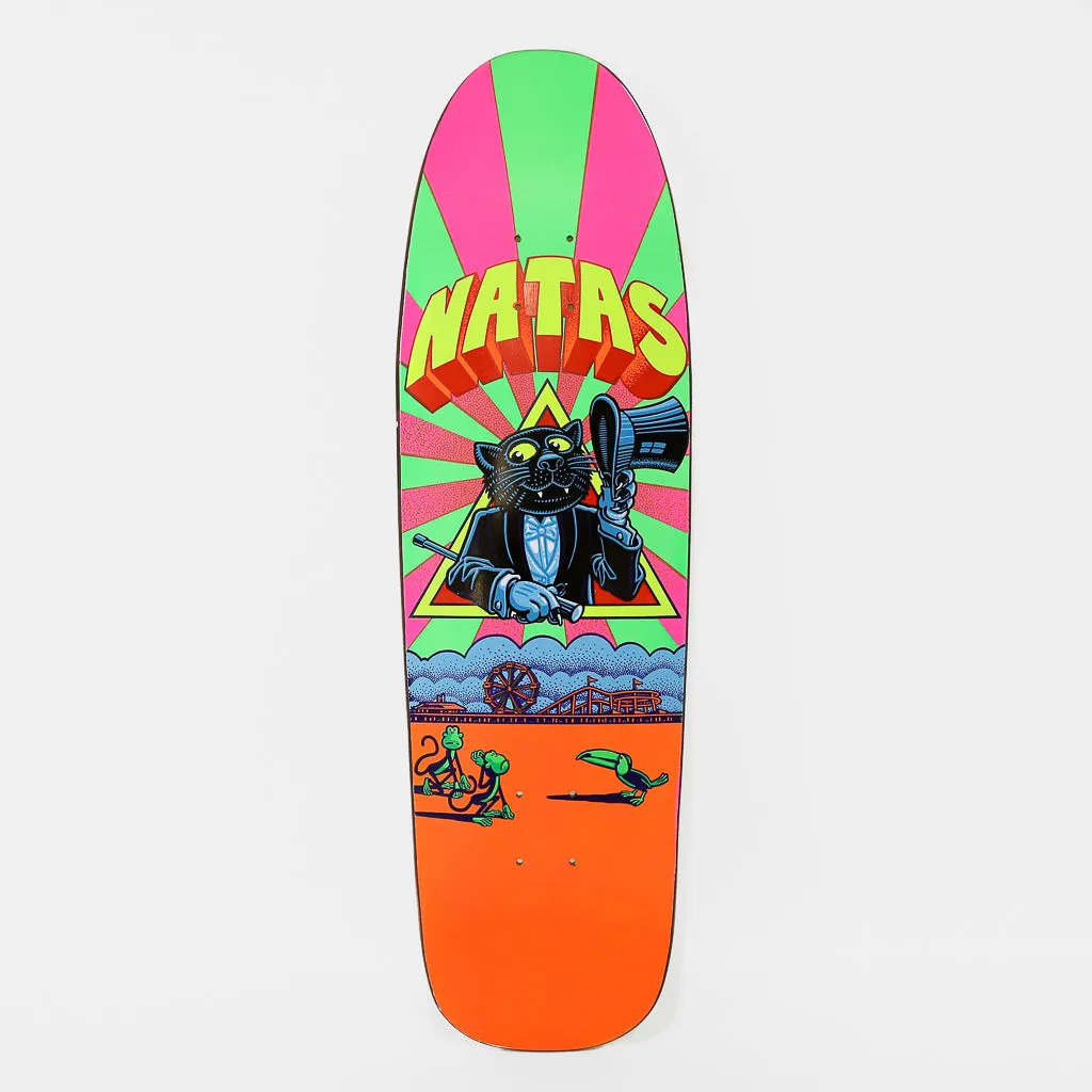 101 Skateboards - 9.25 Natas Kaupas Panther Skateboard Deck (Screen Printed)