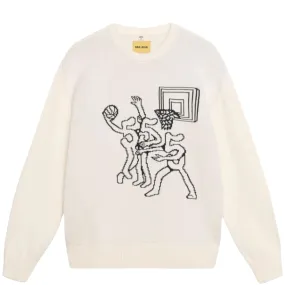 555 Soul 5's Crewneck L/S Sweater - Beige