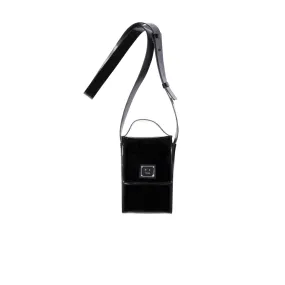 Acne Studios MINI CROSSBODY FACE BAG, Black 