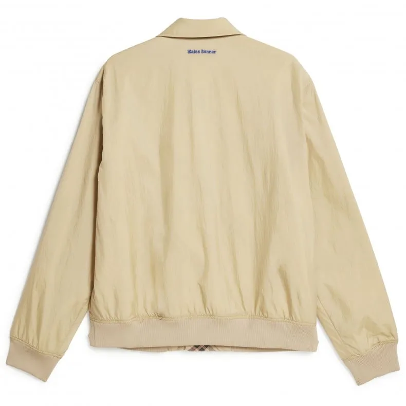 adidas Originals by Wales Bonner Reversible Harris Jacket (Beige WB/Check Jacquard WB)