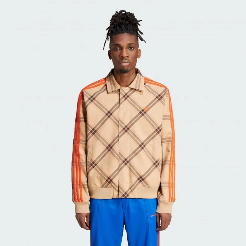 adidas Originals by Wales Bonner Reversible Harris Jacket (Beige WB/Check Jacquard WB)