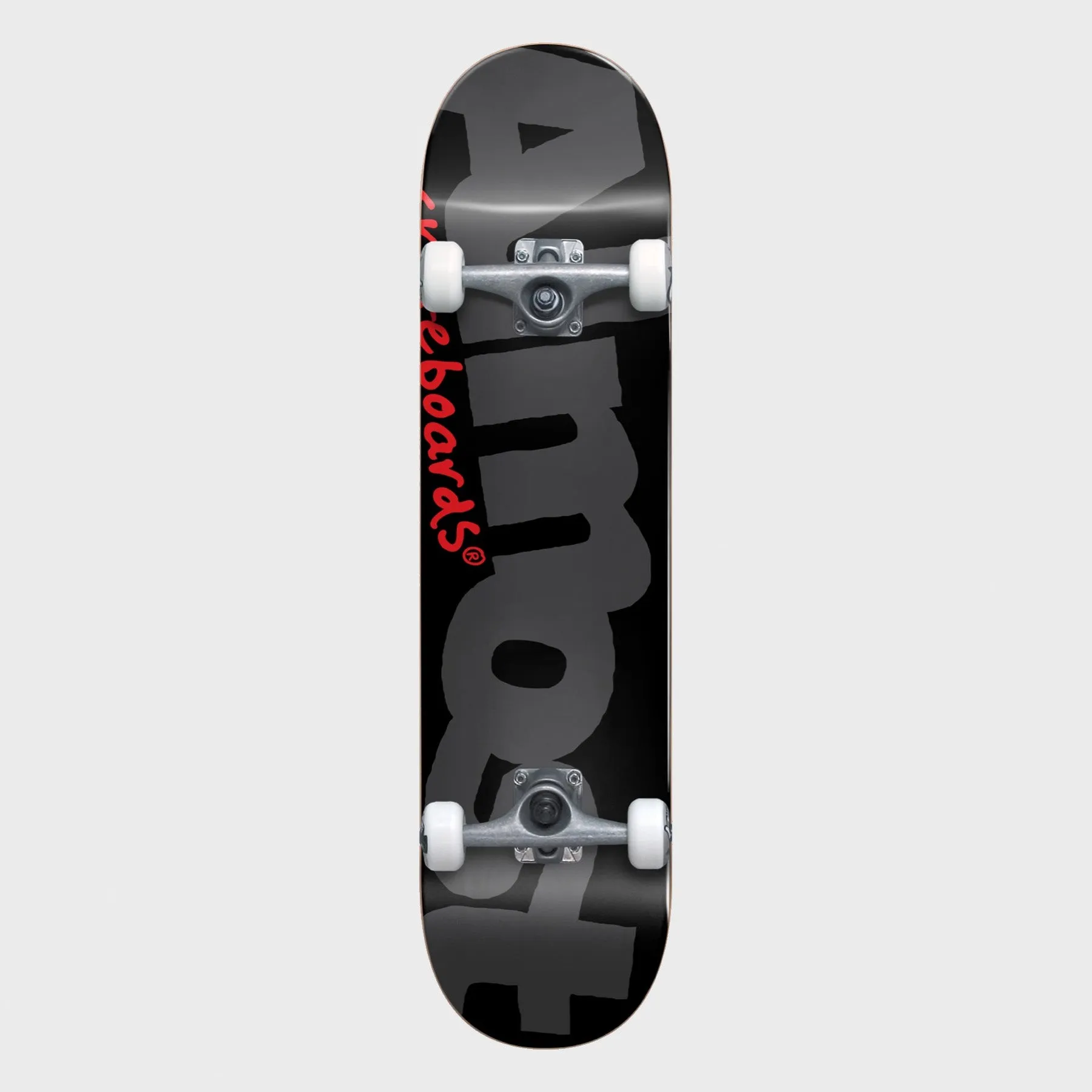 Almost Skateboards - 8.125 Logo Land First Push Complete Skateboard - Black