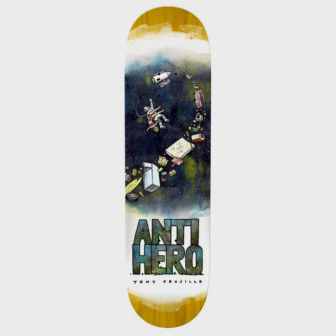 Anti Hero Skateboards - 8.06 Tony Trujillo Space Junk Skateboard Deck - Various Stain