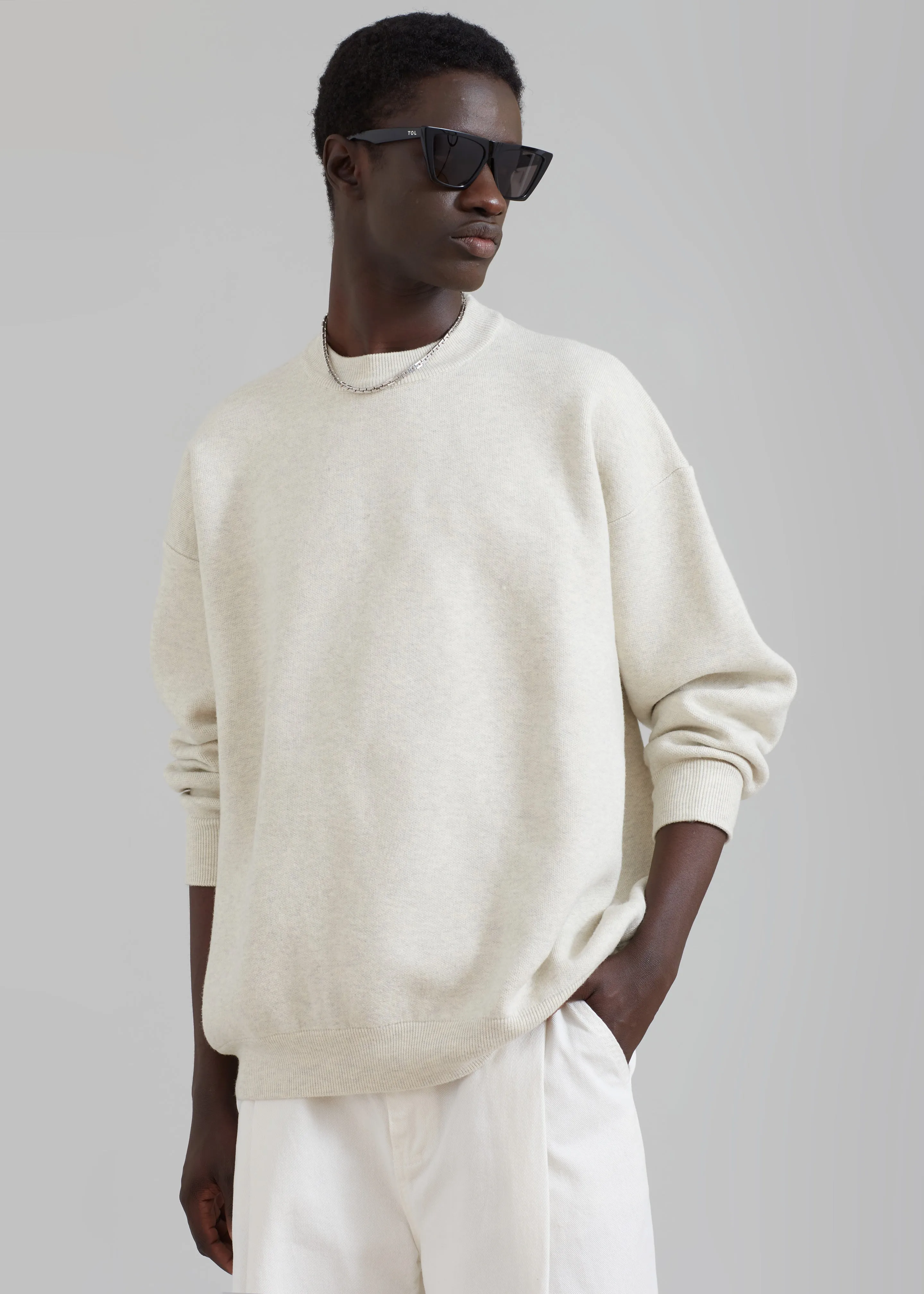 Arne Sweater - Grey Melange