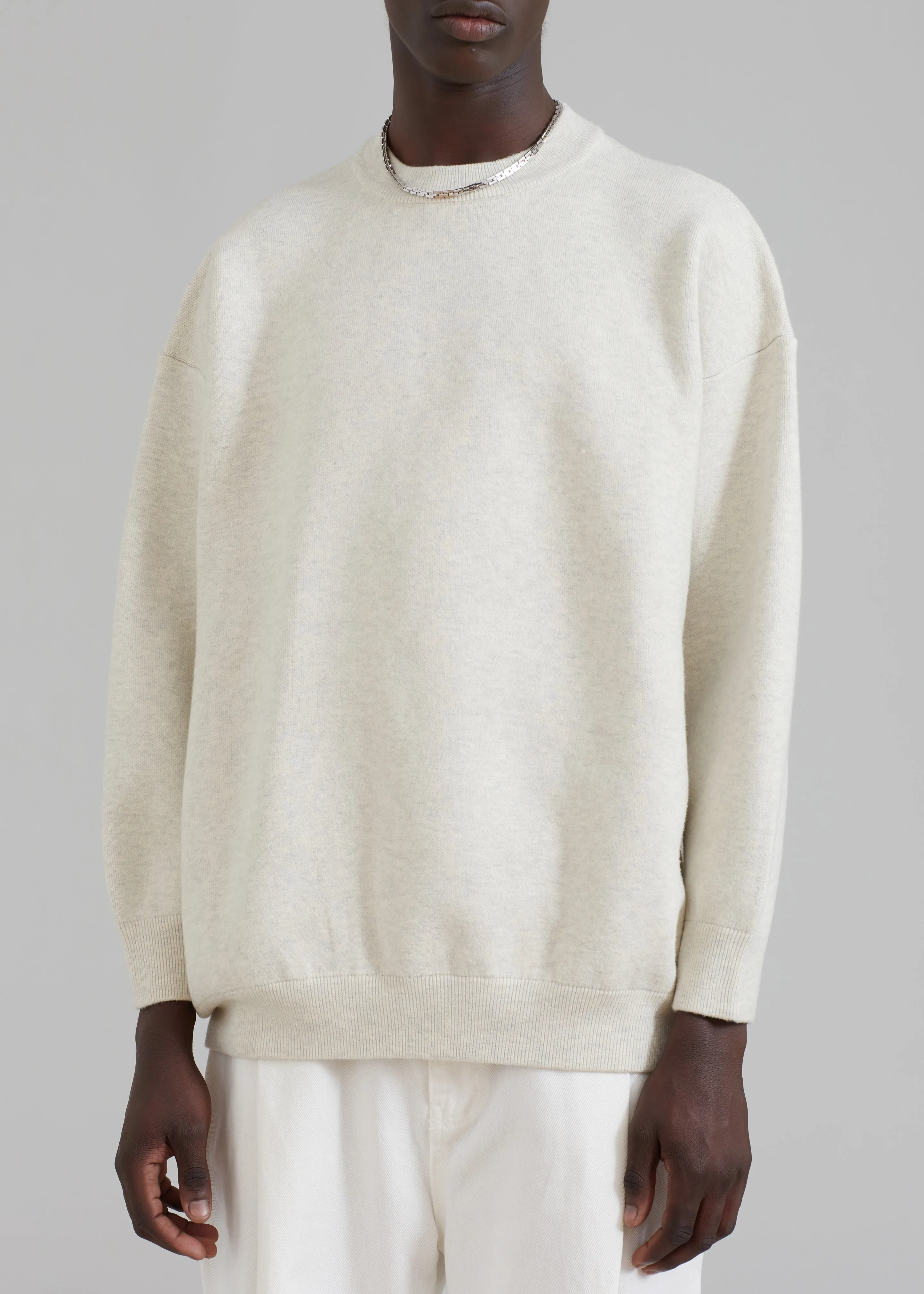 Arne Sweater - Grey Melange