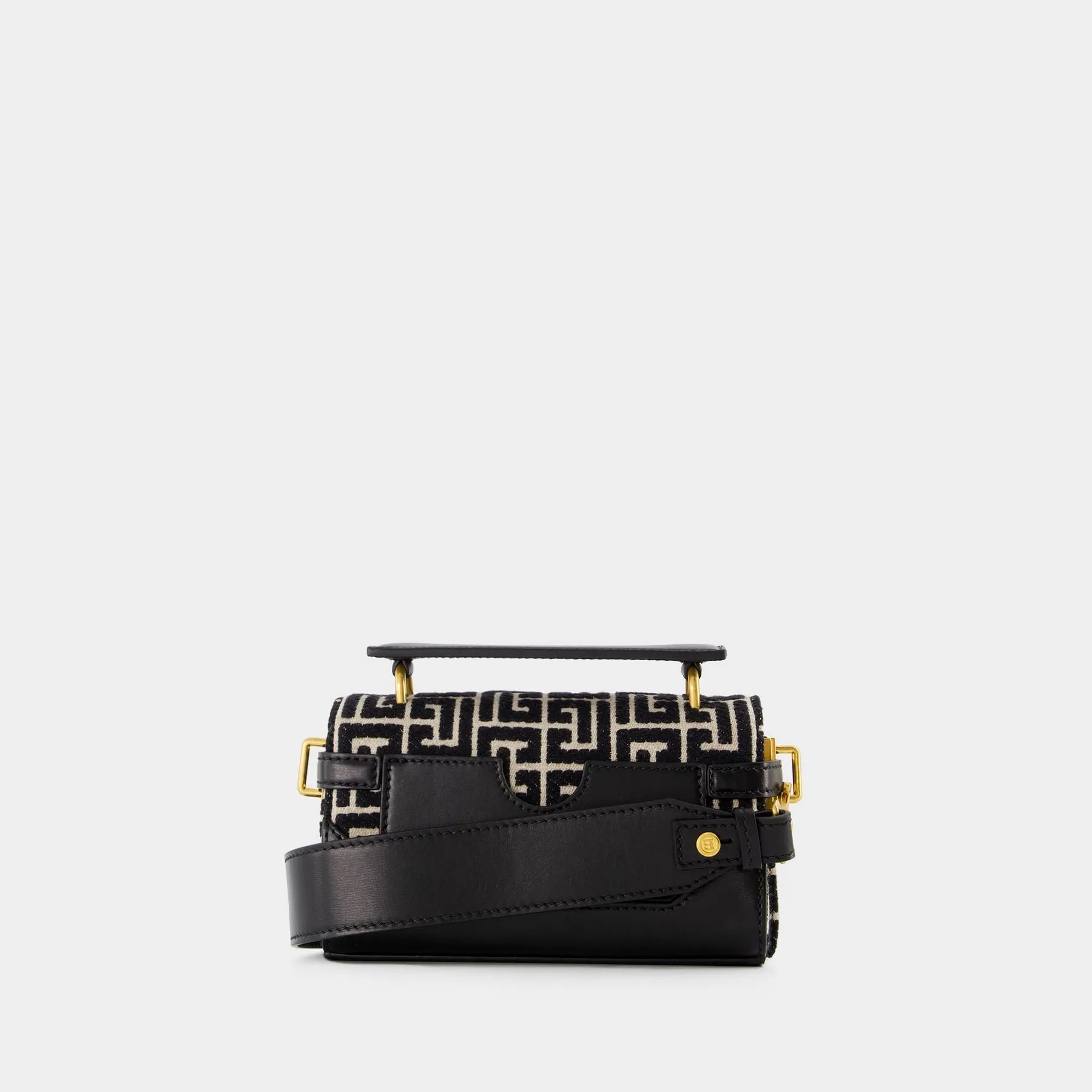 Balmain  Bbuzz 19 crossbody bag - Balmain - Leather - Black