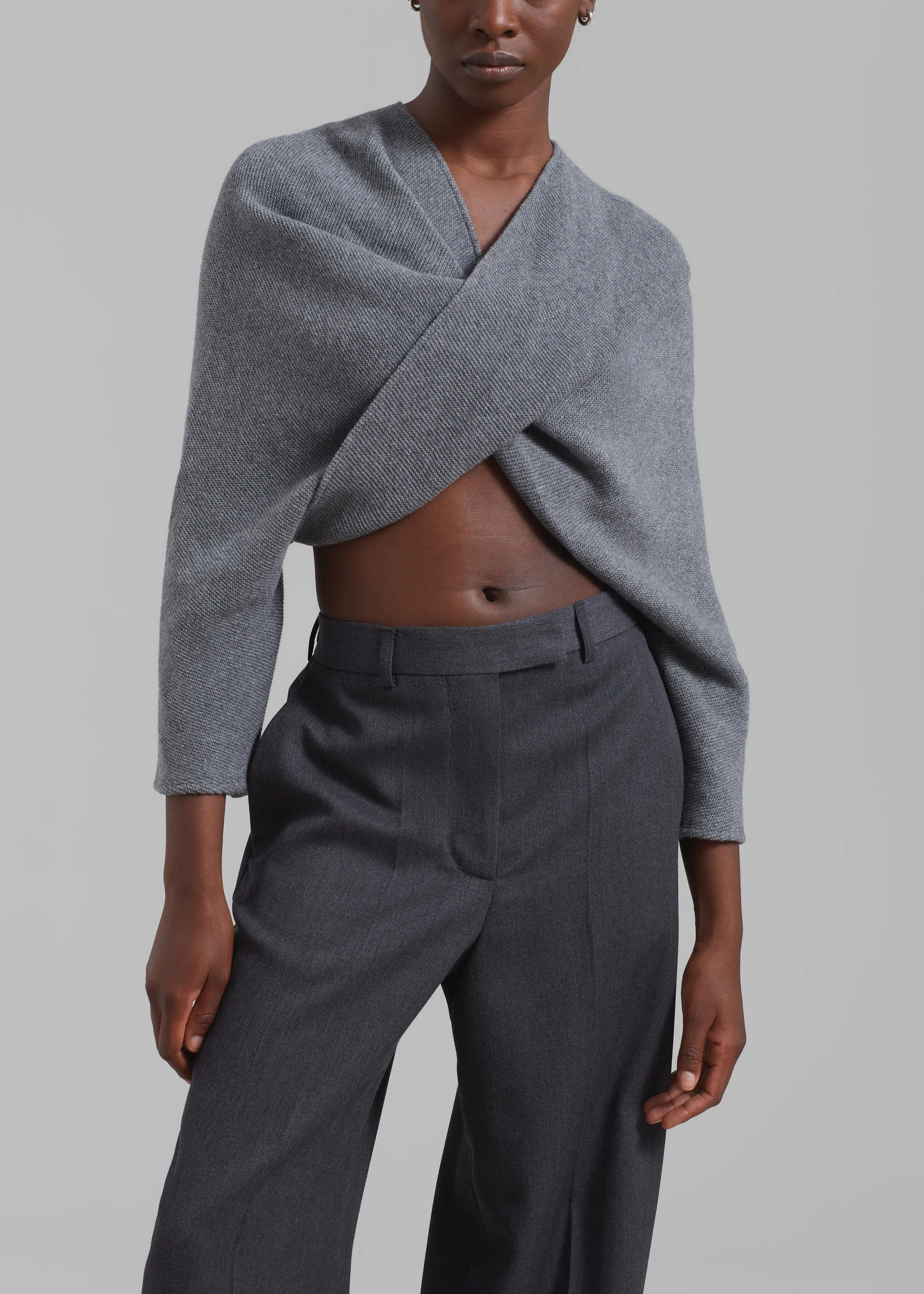 Beaufille Twist Sweater - Grey