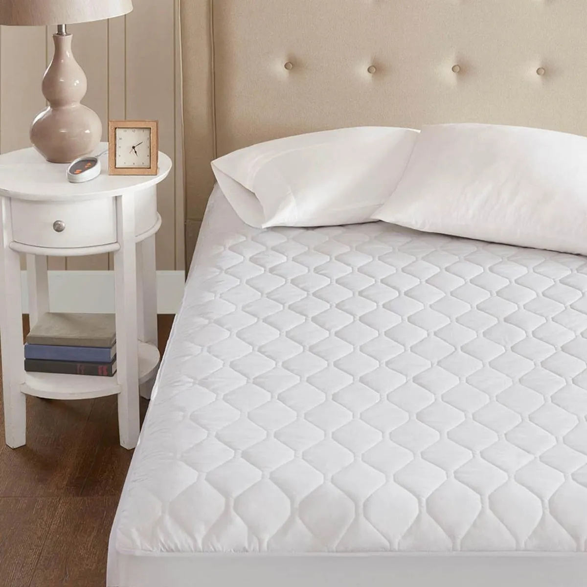 Beautyrest Heated Microfiber Mattress Pad with 3M Scotchgard - Full