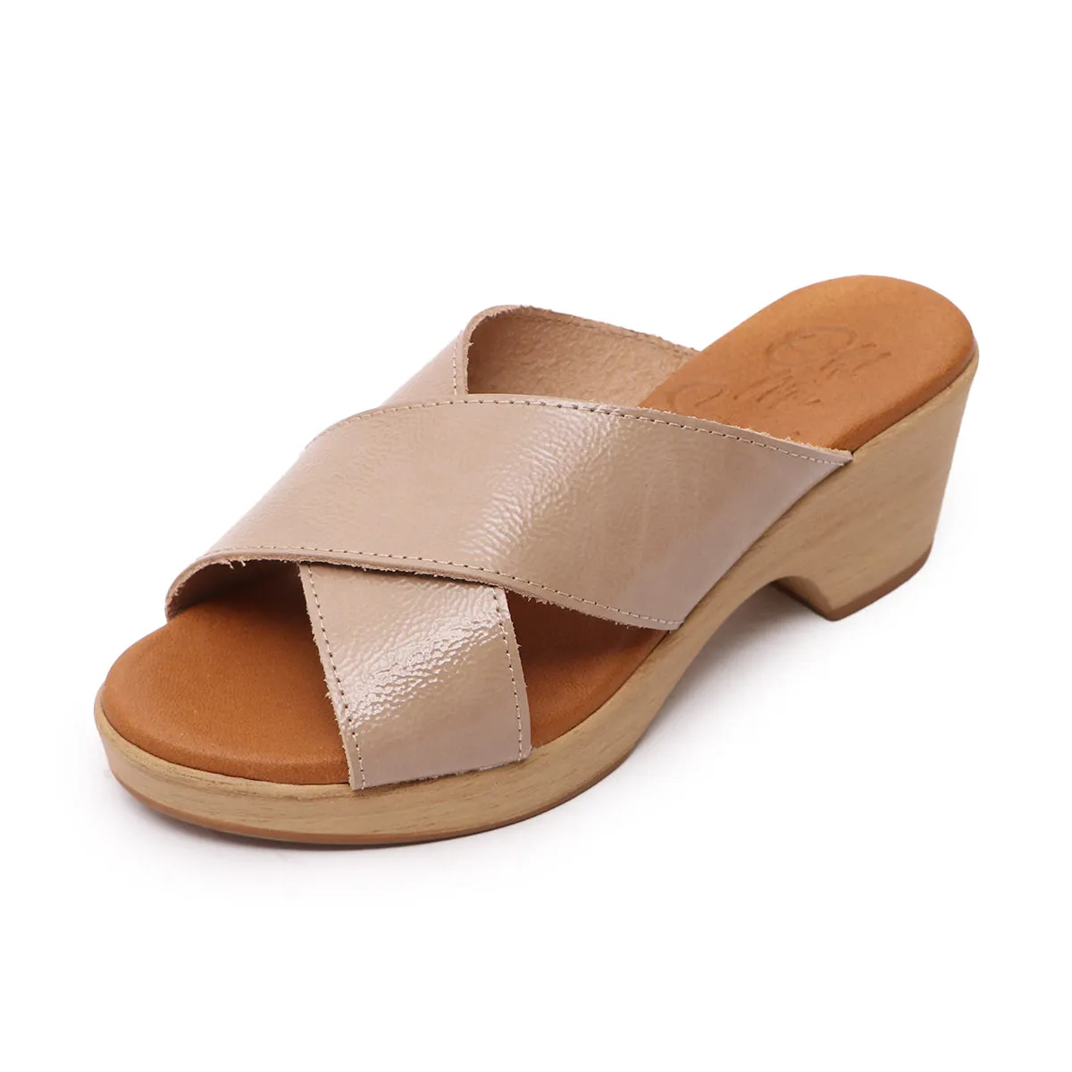 Belen Taupe Ultra Light Platform Sandals