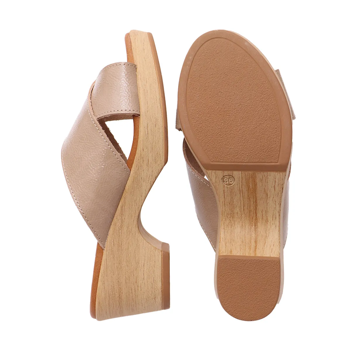 Belen Taupe Ultra Light Platform Sandals