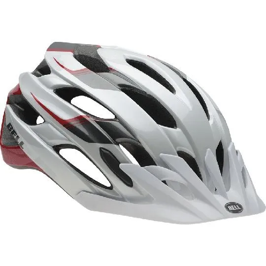 Bell Event XC Helmet - White-Black-Red Speed Fade