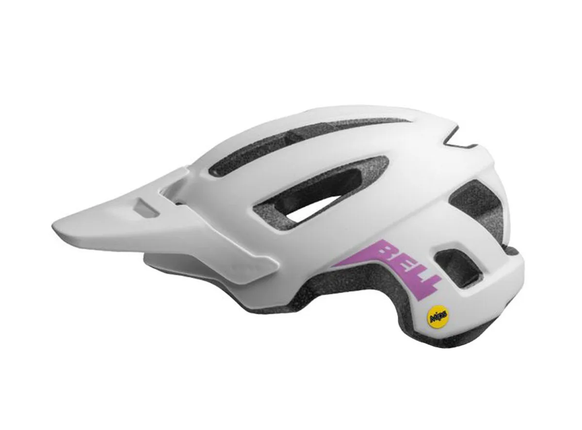 Bell Nomad Jr. MIPS MTB Helmet - Matt White-Purple - 2020