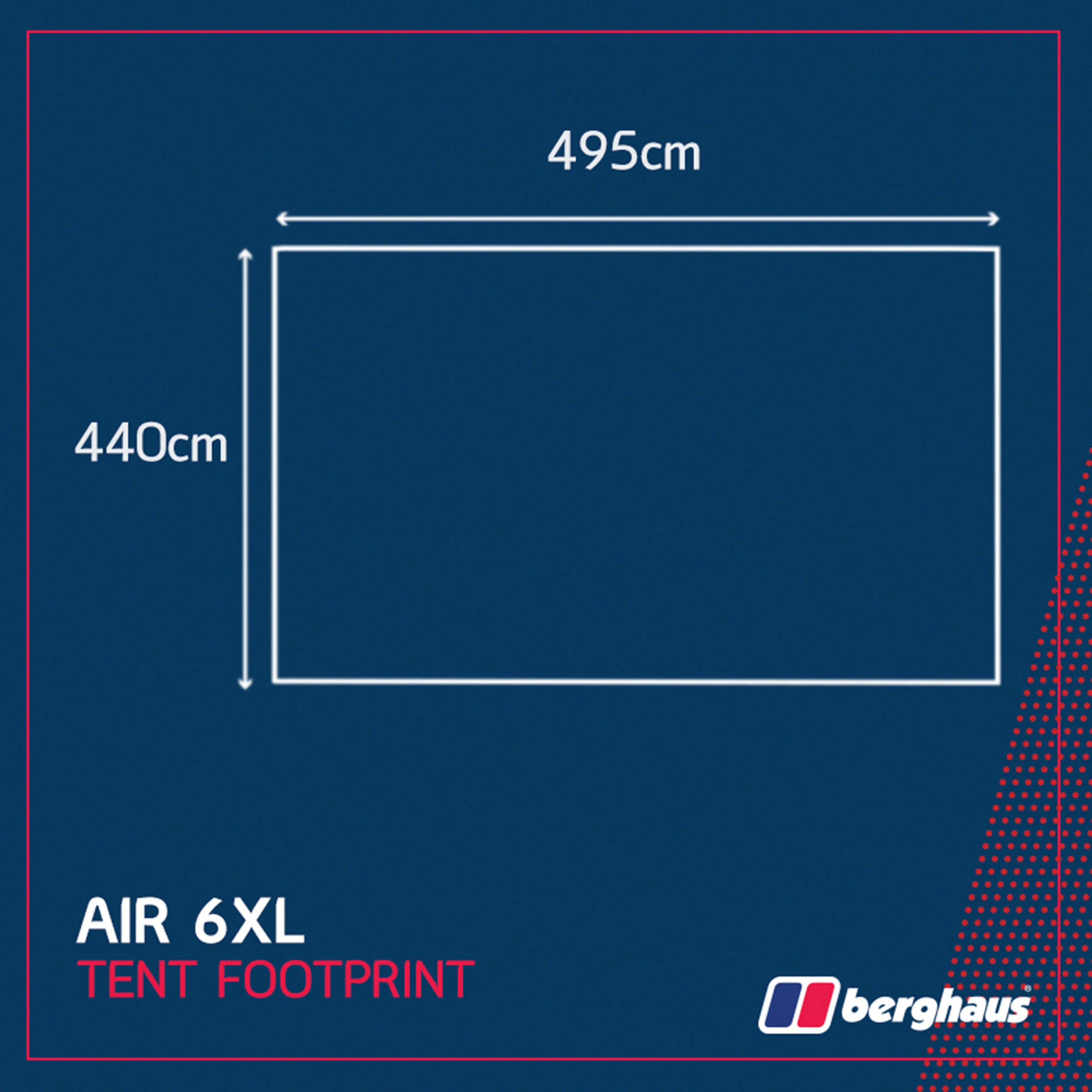 Berghaus Air 600XL/6.1XL/6XL Footprint Tent Protector | Ultimate Outdoors