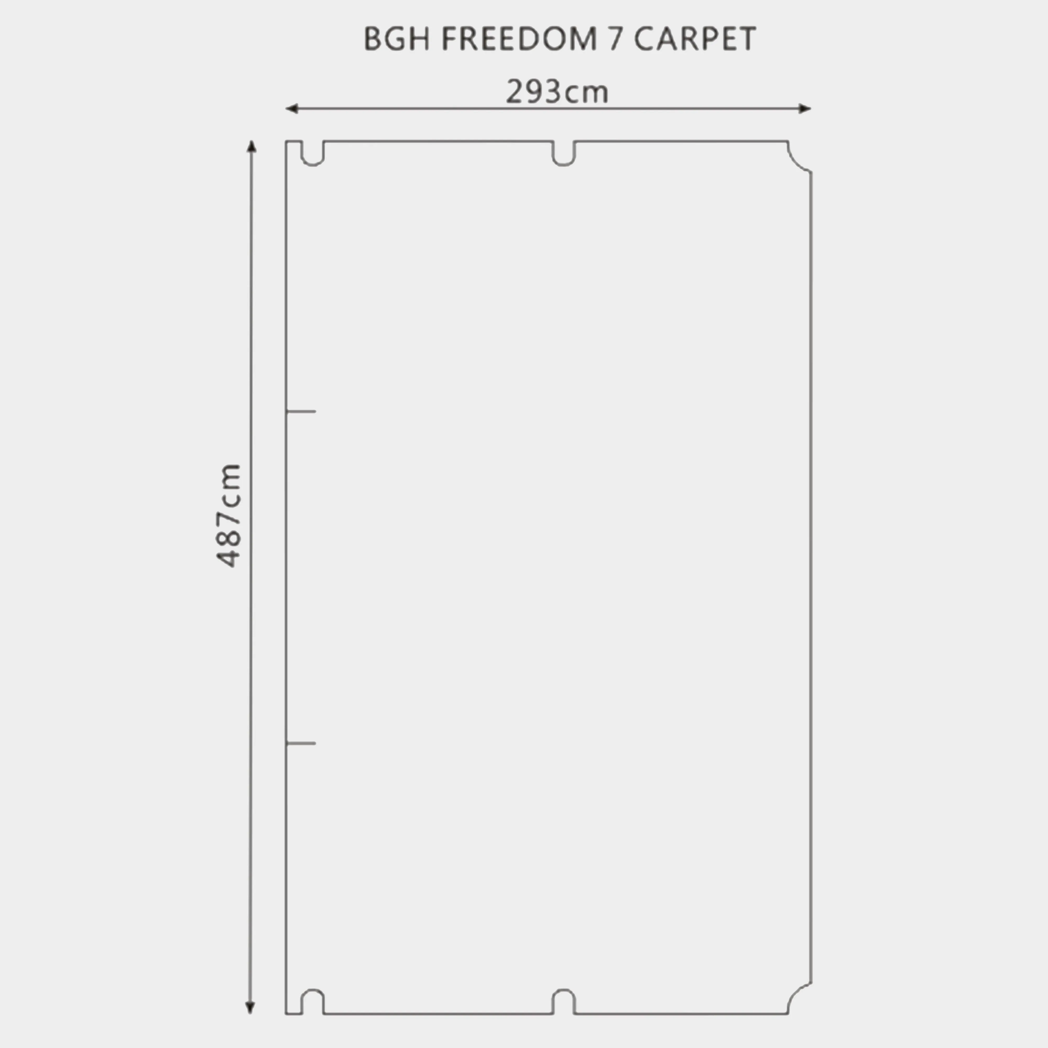 Berghaus Freedom 7 Tent Carpet | Millets