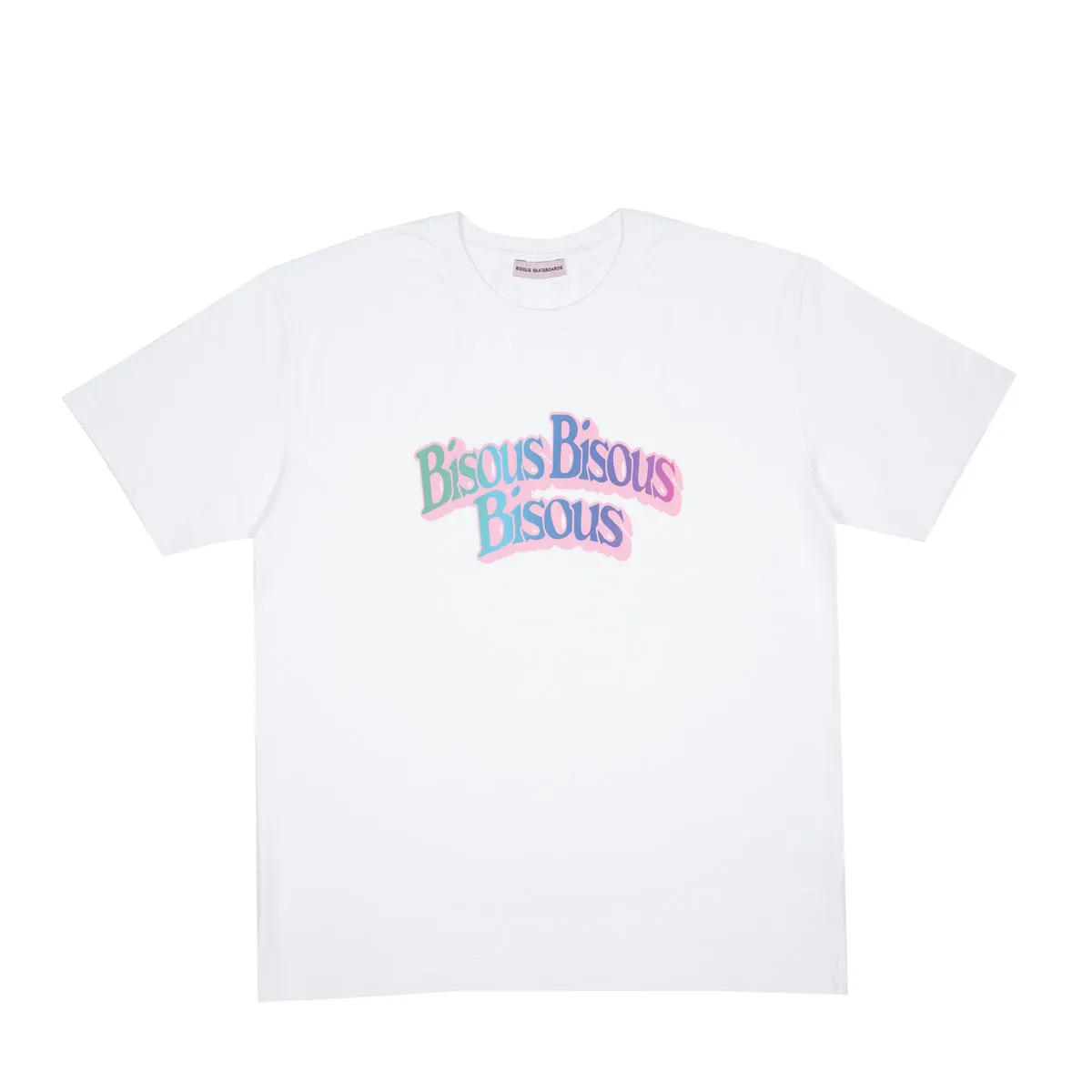 Bisous Skateboards - Term T-Shirt - White-