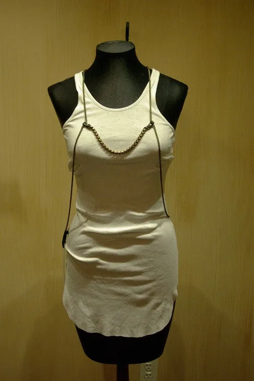 Bliss Lau Hug-me-tight Chain Metal Vest