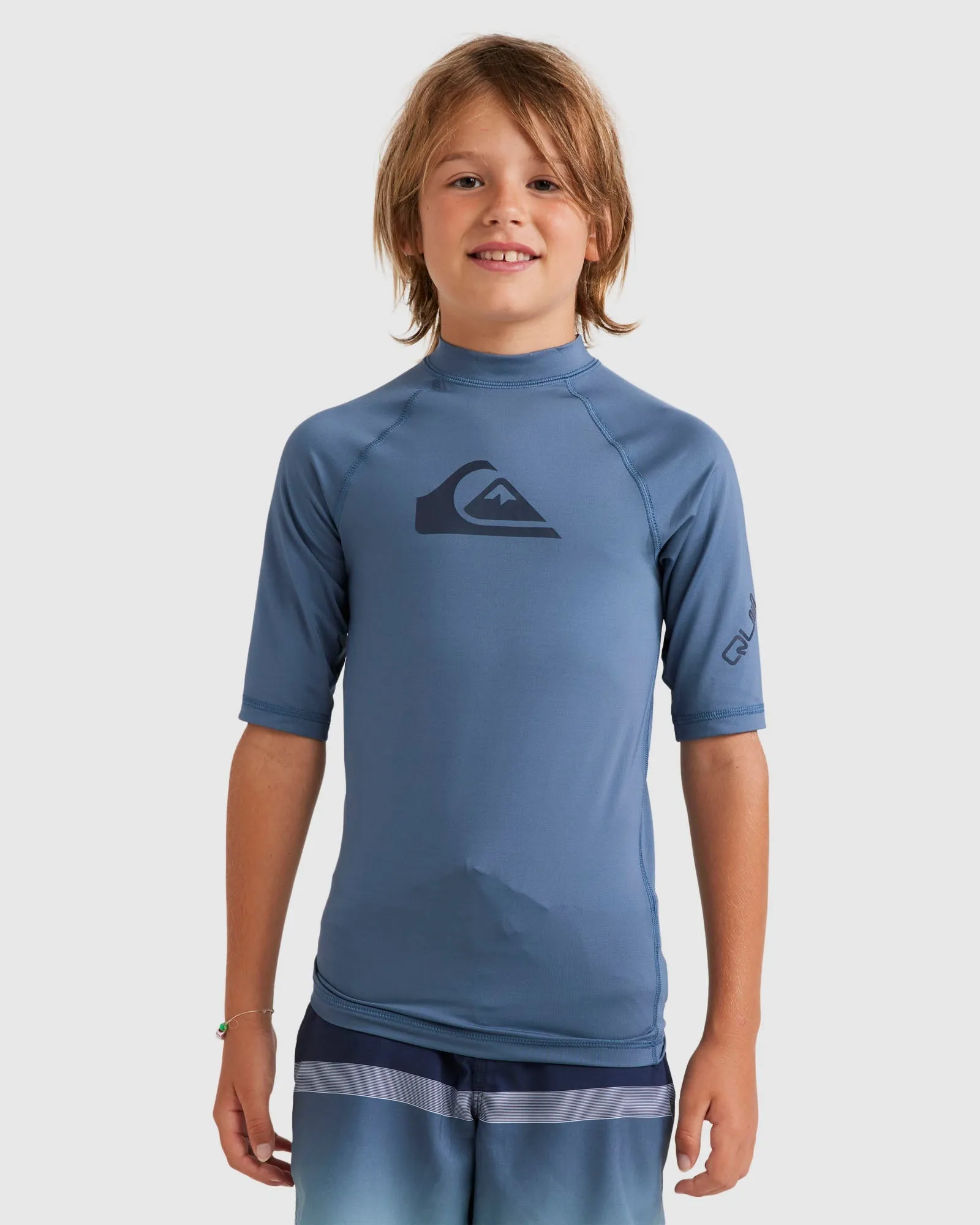 BOYS 8-16 ALL TIME SHORT SLEEVE UPF 50 RASH VEST