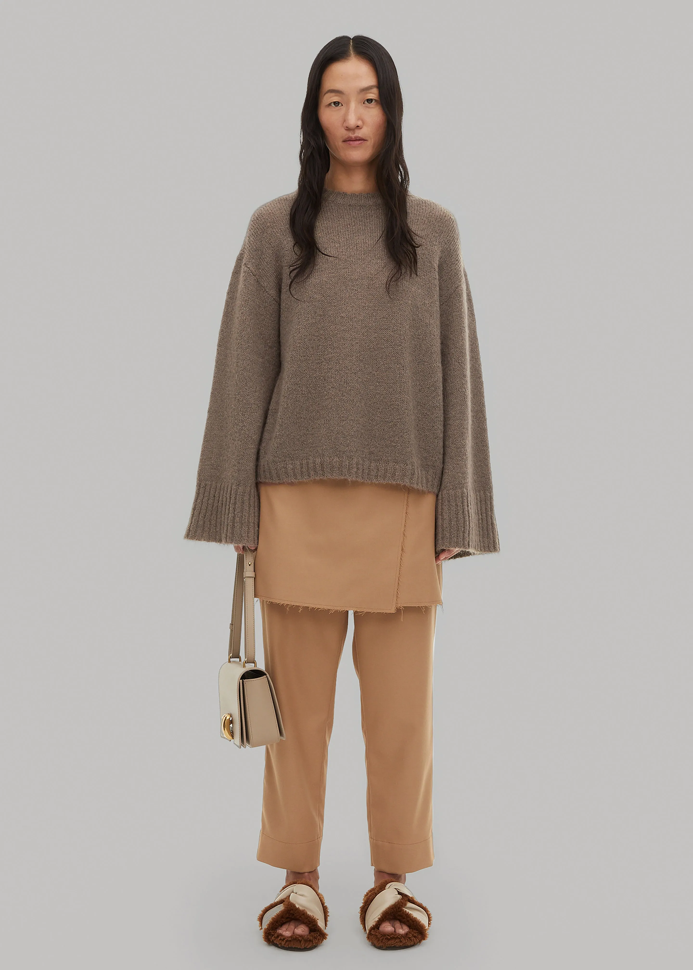 By Malene Birger Cierra Sweater - Fallen Rock