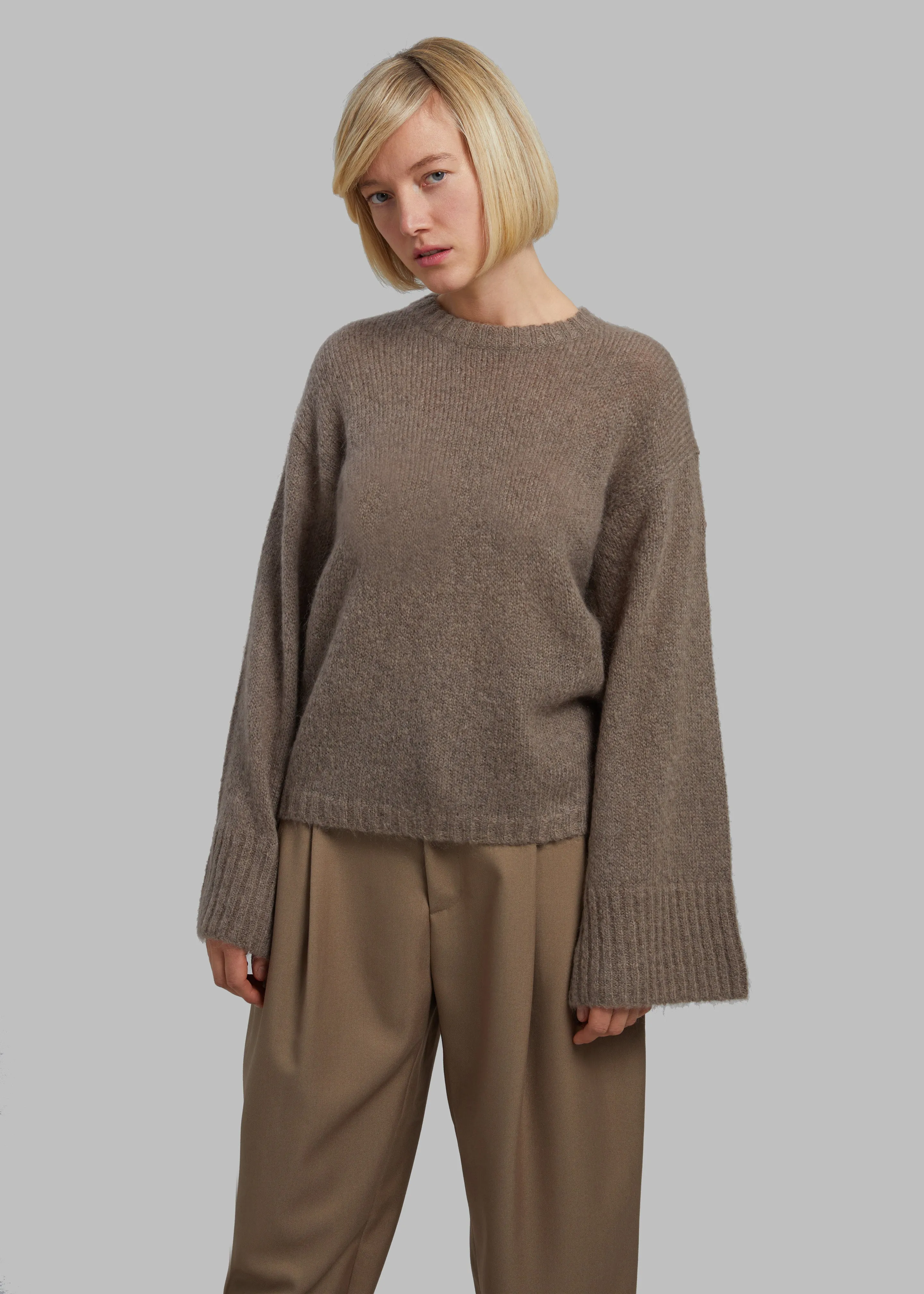 By Malene Birger Cierra Sweater - Fallen Rock