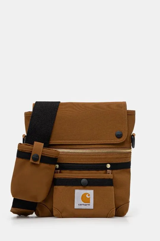 Carhartt WIP small items bag Carpenter Shoulder Bag brown color I033783.HZXX