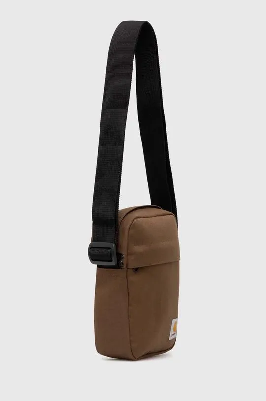 Carhartt WIP small items bag Jake Shoulder Pouch brown color I031582.1ZDXX