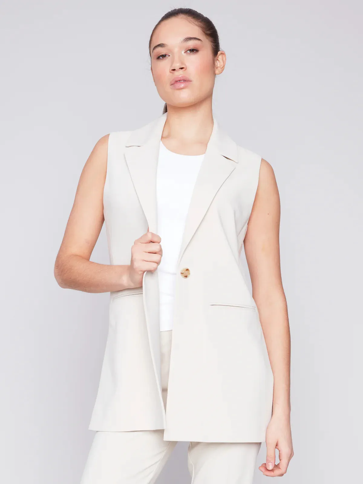 Charlie B Sleeveless Vest