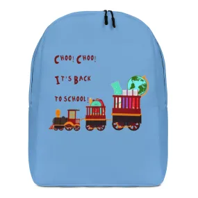 Choo, Choo, It's Back to School Minimalist Backpack