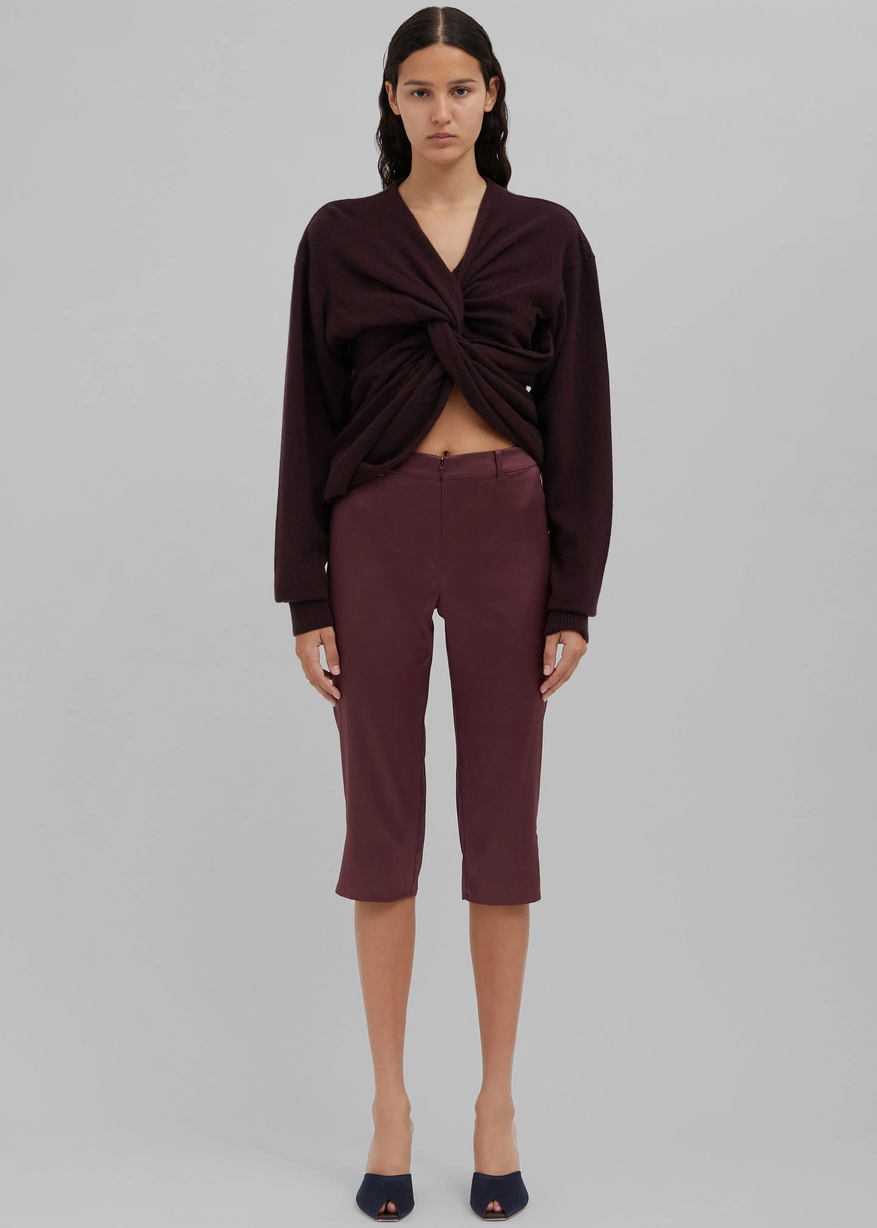 Christopher Esber Ravelled Cashmere Sweater - Mahogany