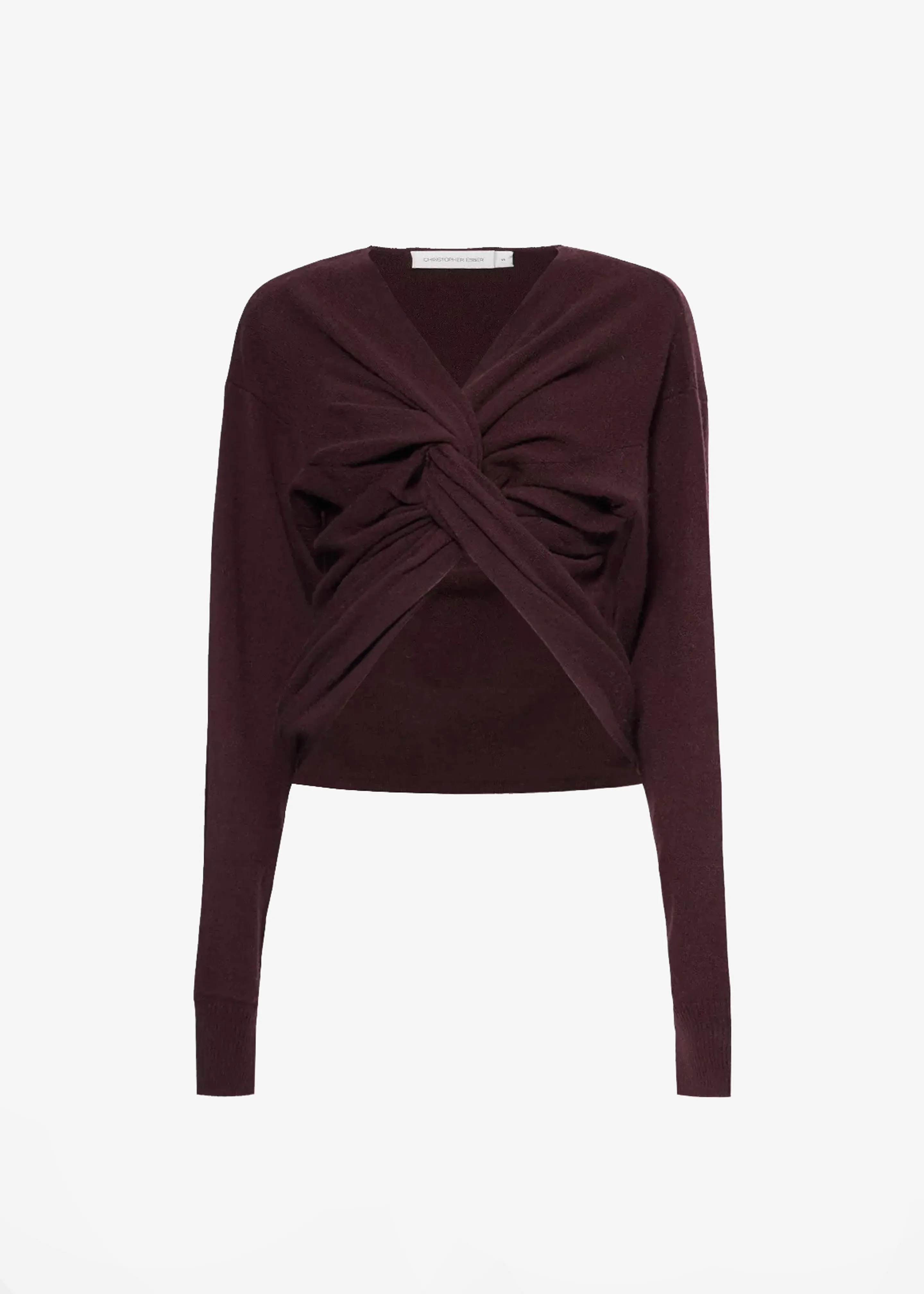 Christopher Esber Ravelled Cashmere Sweater - Mahogany