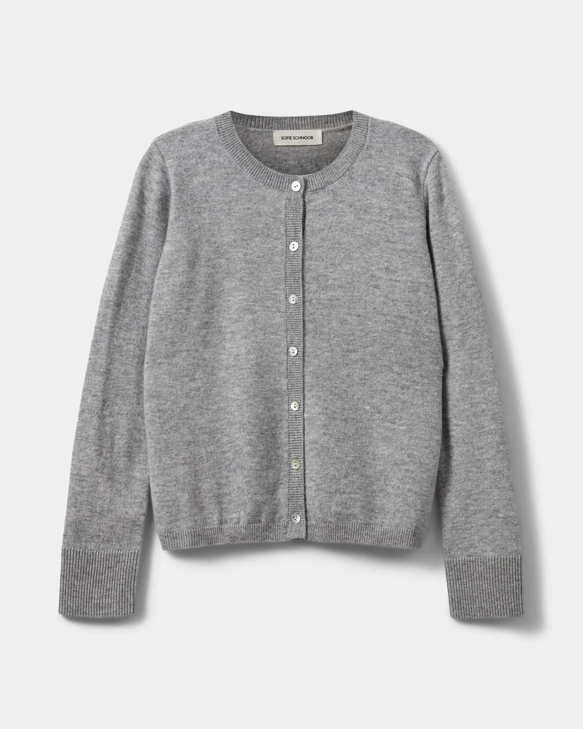 CisseSY Cardigan - Grey melange