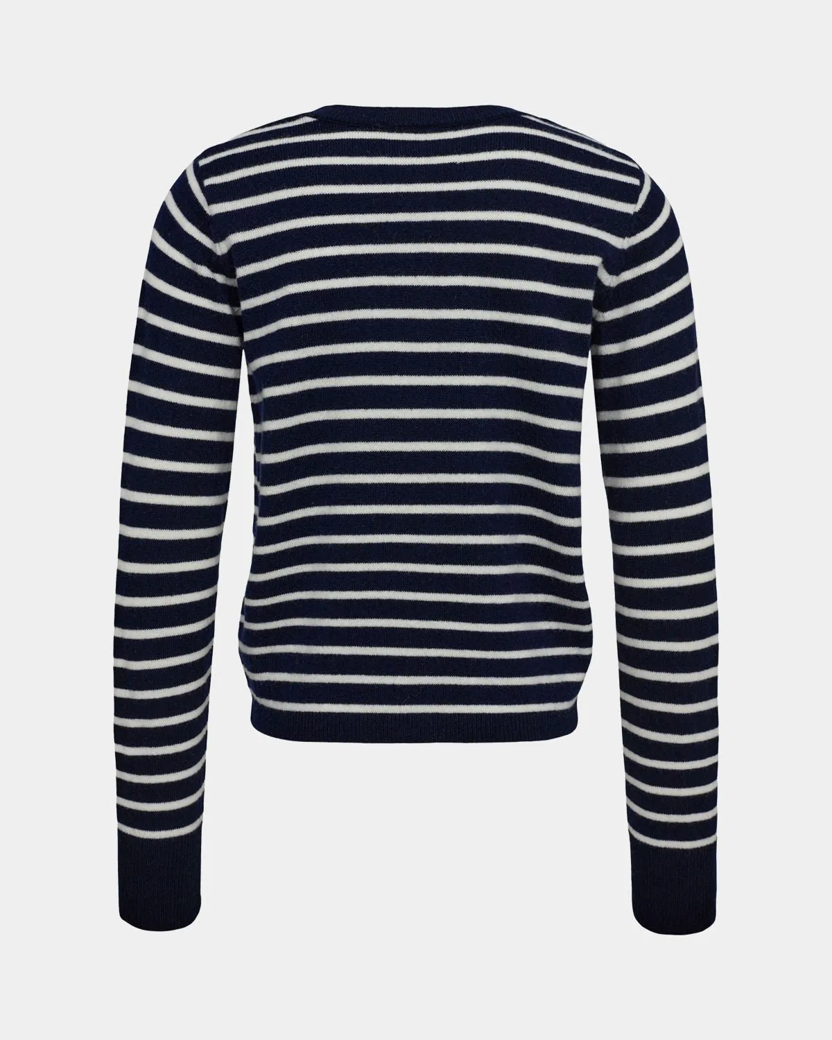 CISSESY STRIPE CARDIGAN - Dark Blue striped