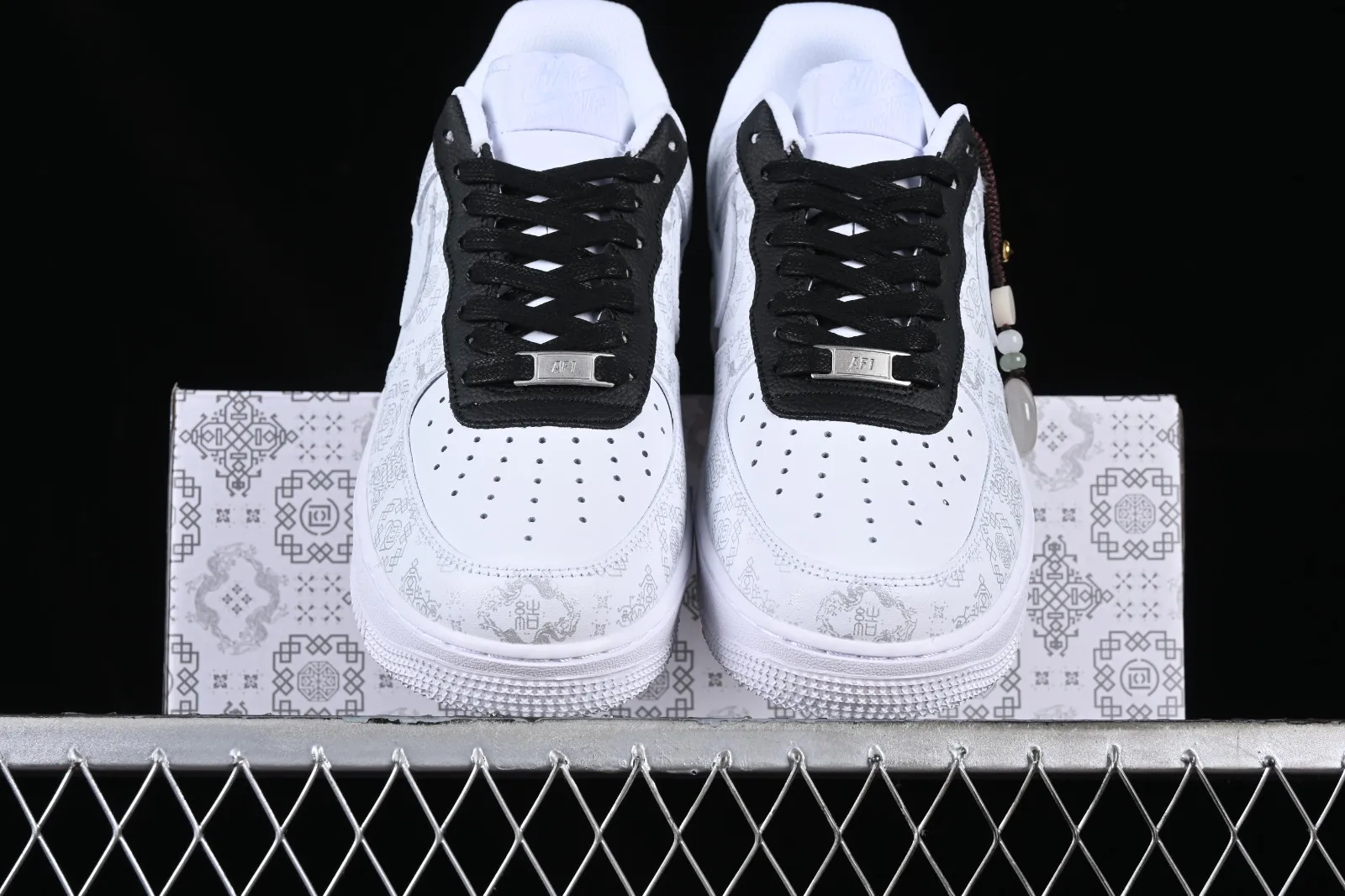 Clot x Nike Air Force 1 07 Low White Silk Black 315166-100