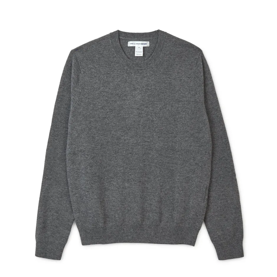 COMME des GARONS Men's Pullover Sweater - Grey