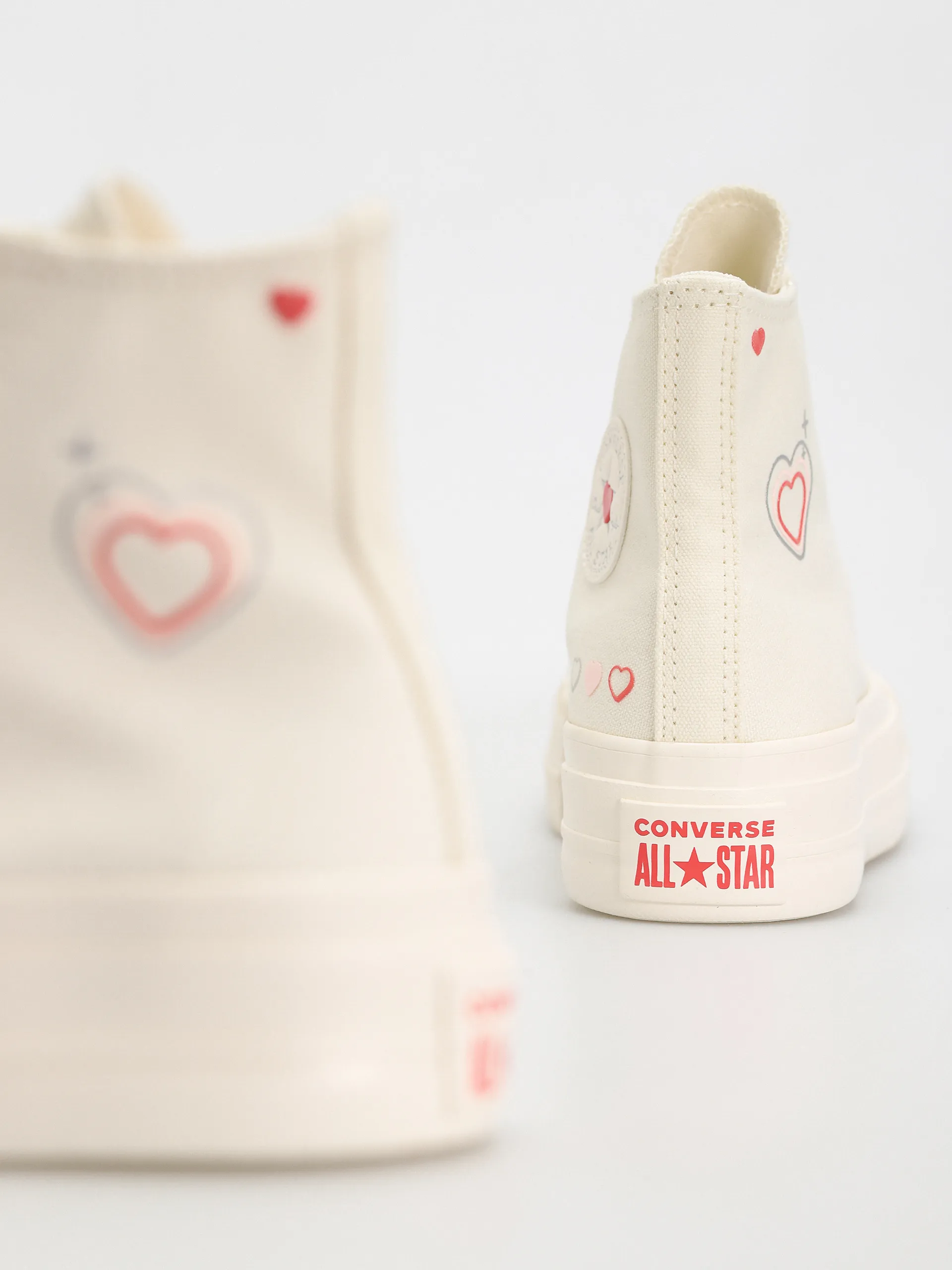 Converse Chuck Taylor All Star Lift Hi Chucks Wmn (khaki/off white)