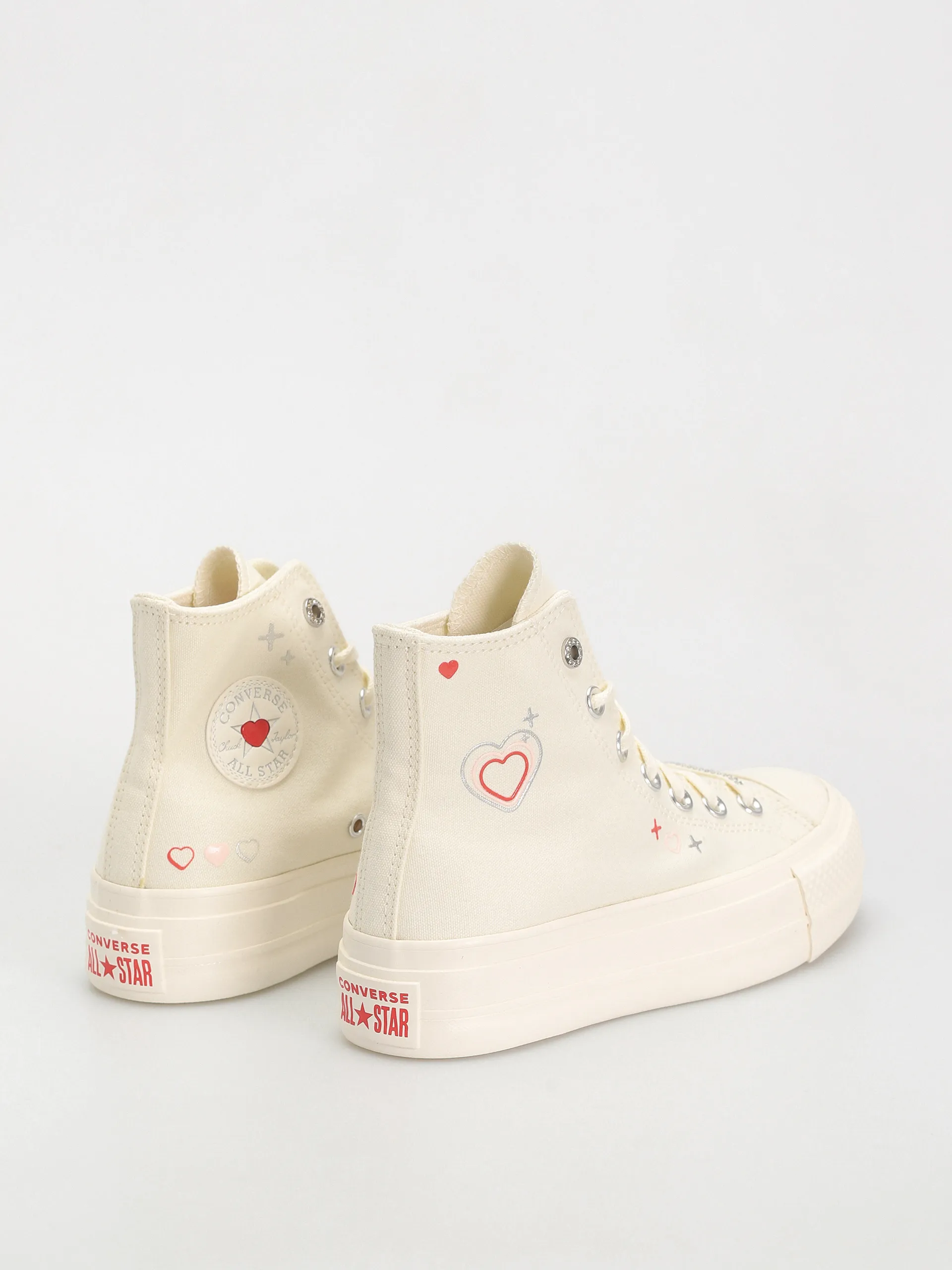 Converse Chuck Taylor All Star Lift Hi Chucks Wmn (khaki/off white)