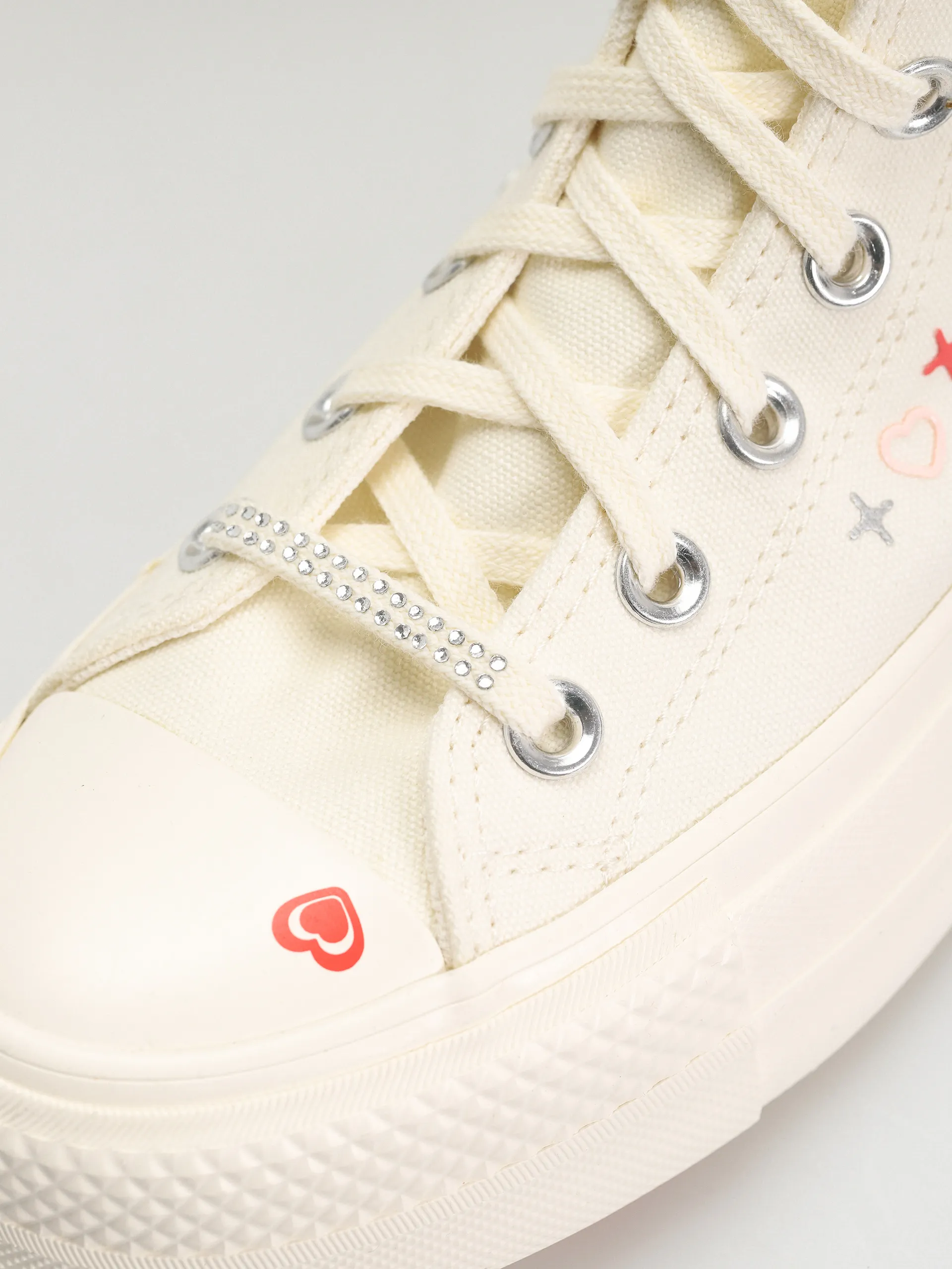 Converse Chuck Taylor All Star Lift Hi Chucks Wmn (khaki/off white)