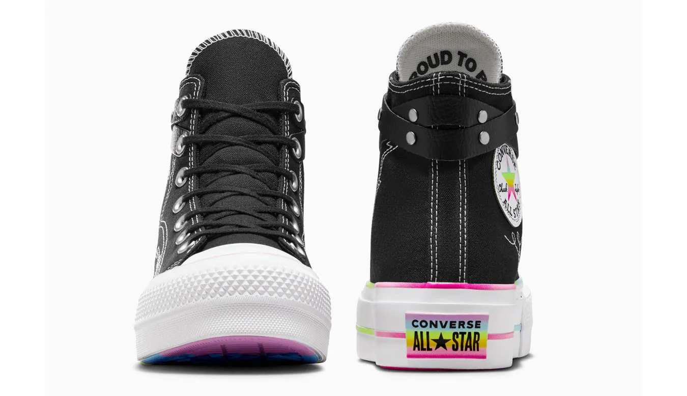 Converse Chuck Taylor All Star Lift Platform Pride