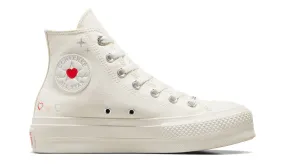 Converse Chuck Taylor All Star Lift Platform Y2K Heart