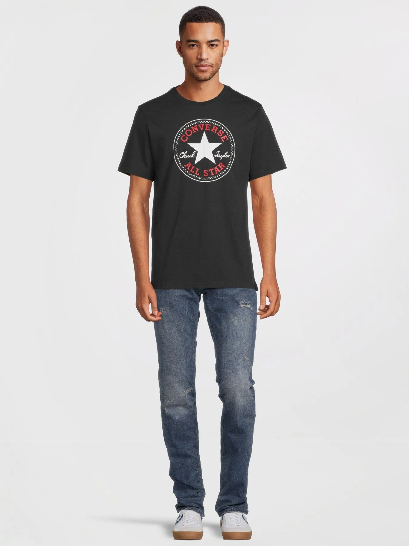 Converse Chuck Taylor Patch Graphic Short Sleeve Tee - Black