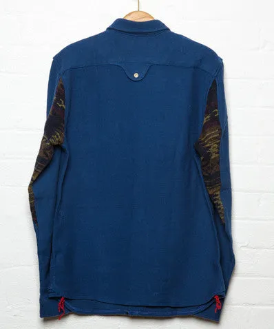 Dagger Shirt Blue Blanket Shirt