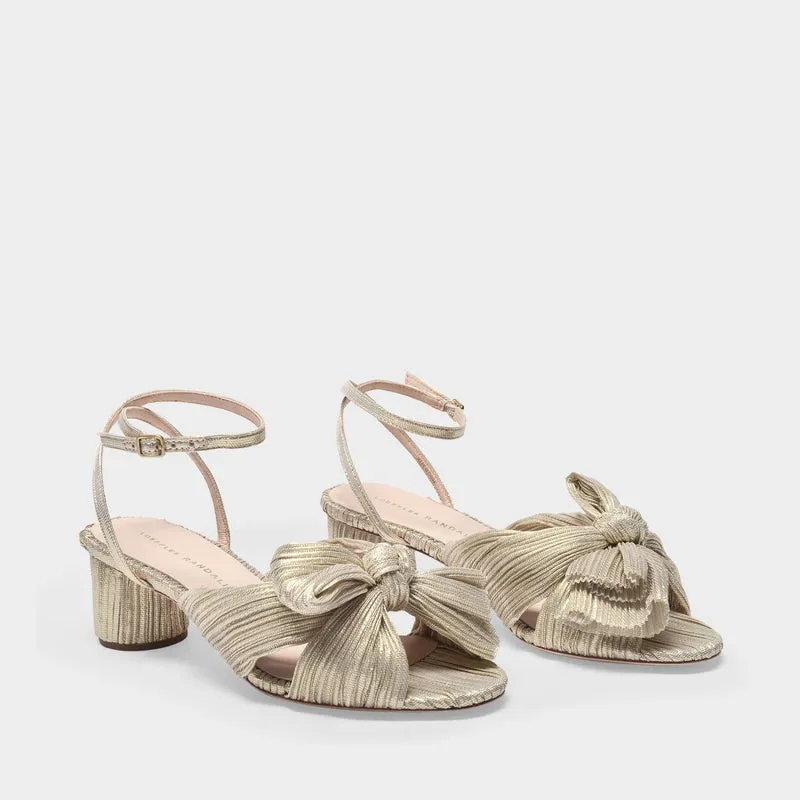 Dahlia Sandals - Loeffler Randall - Gold- Leather