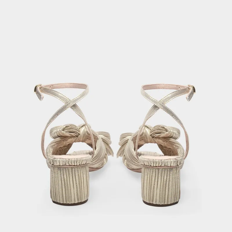 Dahlia Sandals - Loeffler Randall - Gold- Leather