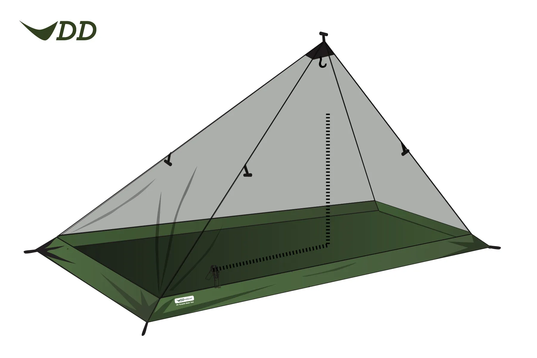 DD Hammocks Superlight Solo Mesh Tent