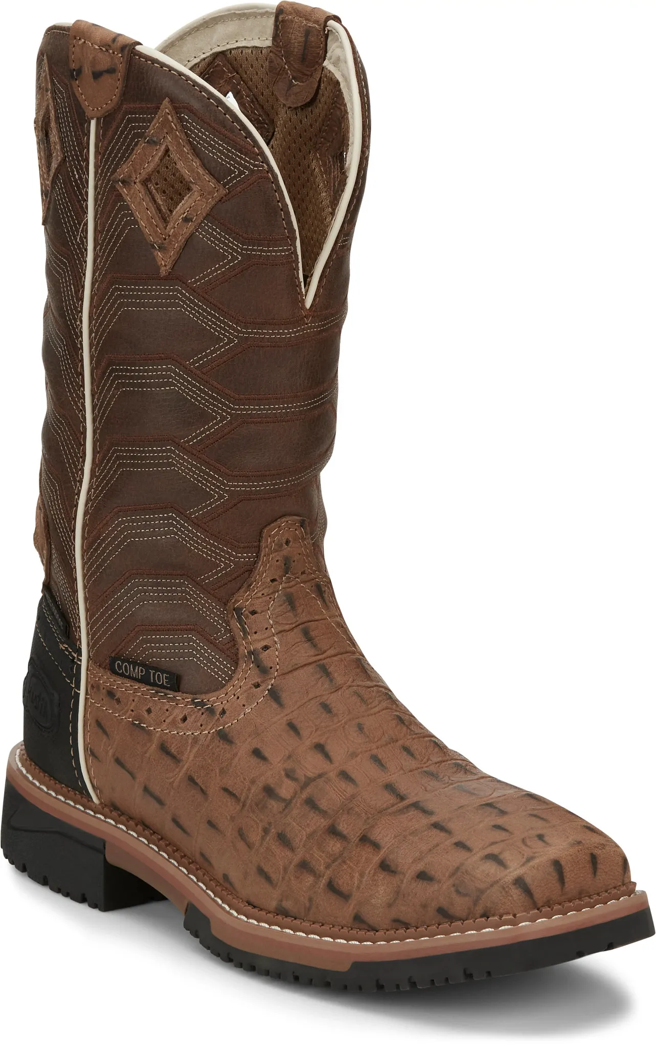 Derrickman 12" Waterproof Composite Toe Work Boot