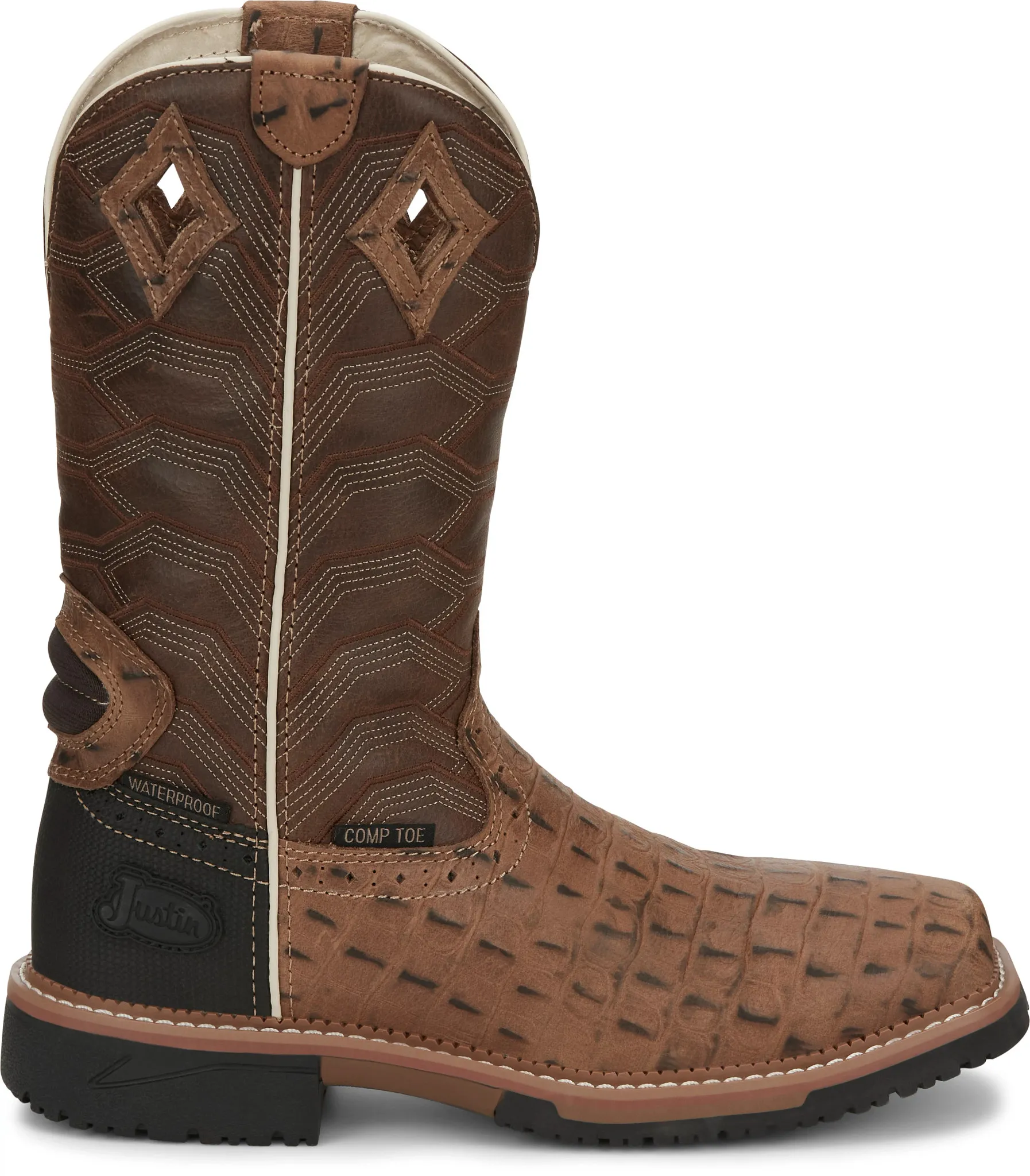 Derrickman 12" Waterproof Composite Toe Work Boot