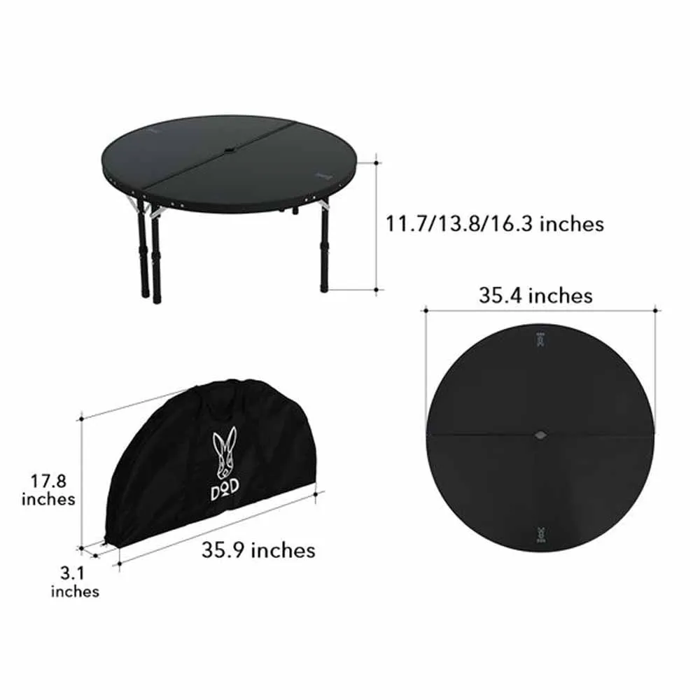 DOD Outdoors Ichi One Pole Tent Table