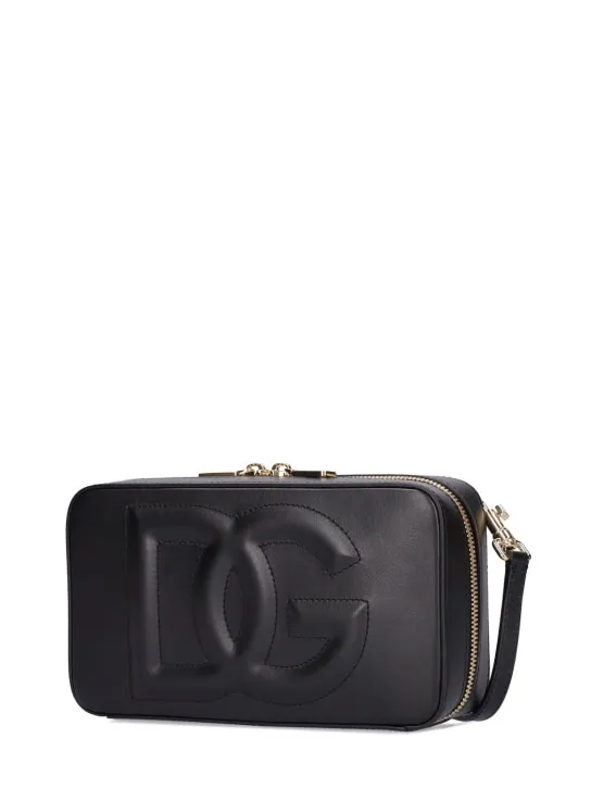 Dolce&Gabbana   Logo leather camera bag 