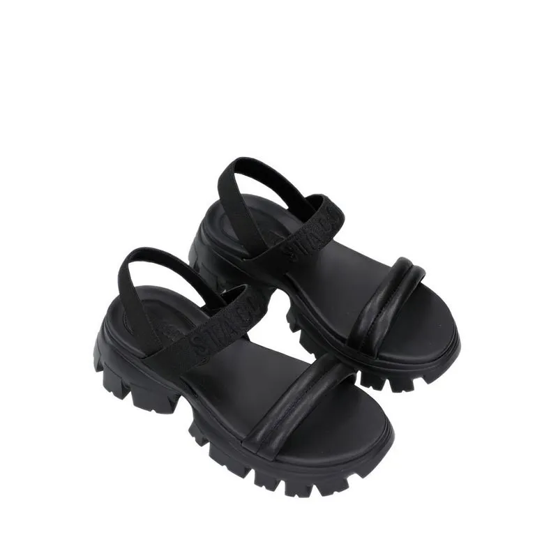 EBK08-005 Platform Sandals - Black