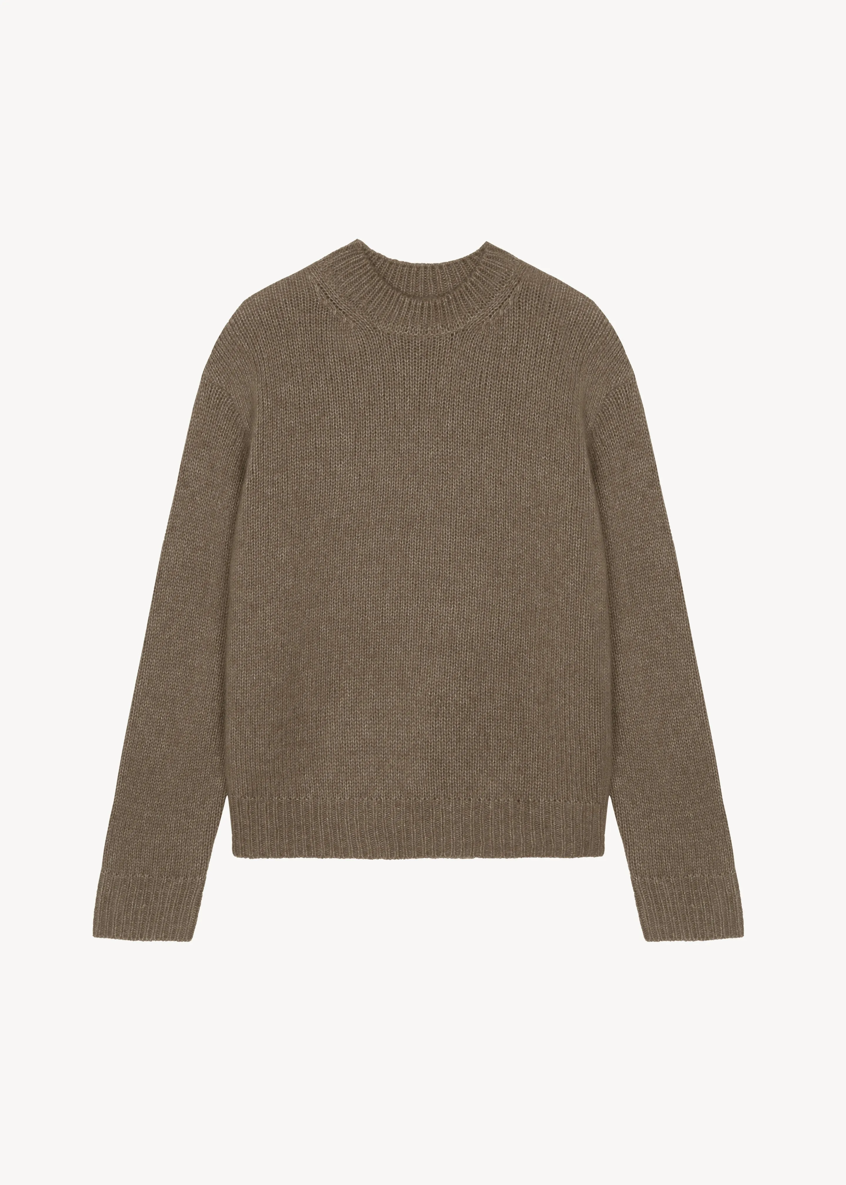 Eidra Crewneck Sweater - Taupe