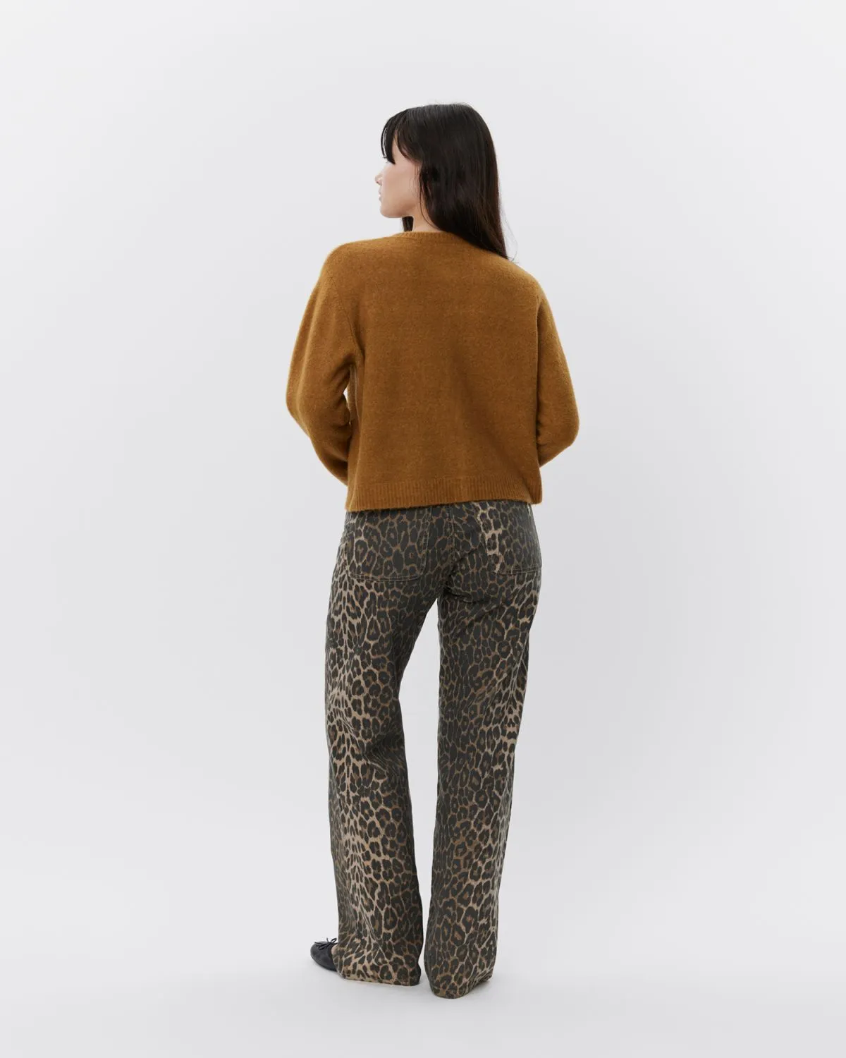 ELICASW CARDIGAN - Mustard